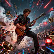急速风暴 - AI音乐作品封面